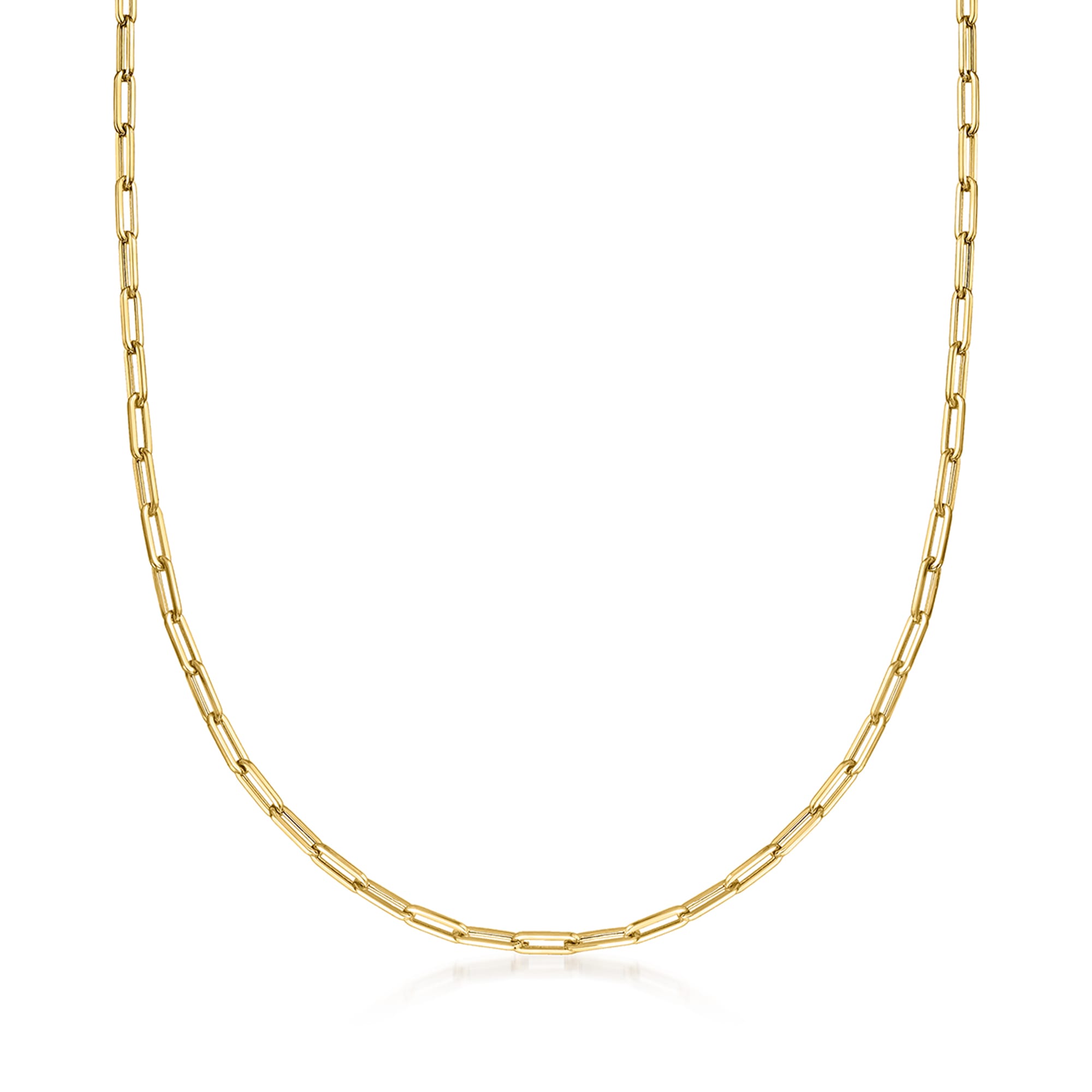 Paper Clip Link Necklace | RS Pure