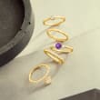.20 ct. t.w. Diamond Heart Charm Ring in 14kt Yellow Gold