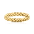 14kt Yellow Gold Twisted Ring