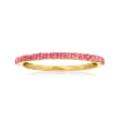 .20 ct. t.w. Pink Tourmaline Ring in 14kt Yellow Gold