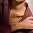 1.5mm 14kt Yellow Gold Twisted Rope-Chain Bracelet