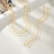 1.5mm 14kt Yellow Gold Twisted Rope-Chain Necklace