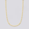 14kt Yellow Gold Mirror-Link Chain Necklace