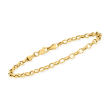 3.2mm 14kt Yellow Gold Cable-Chain Bracelet