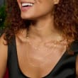 14kt Yellow Gold Paper Clip Link Necklace