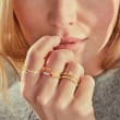 .23 ct. t.w. Diamond Bypass Ring in 14kt Yellow Gold