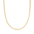 14kt Yellow Gold Mirror-Link Adjustable Necklace