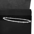 .25 ct. t.w. Diamond Bezel Bangle Bracelet in Sterling Silver