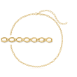 14kt Yellow Gold Oval-Link Choker Necklace