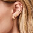 4mm 14kt Yellow Gold Ball Stud Earrings