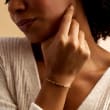Italian 14kt Yellow Gold Paper Clip Link Bracelet