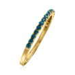 .30 ct. t.w. London Blue Topaz Ring in 14kt Yellow Gold