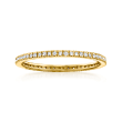 .15 ct. t.w. Diamond Eternity Band in 14kt Yellow Gold