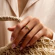 Ethiopian Opal Beaded Ring in 14kt Yellow Gold