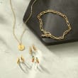 .25 ct. t.w. Diamond Huggie Hoop Earrings in 14kt Yellow Gold