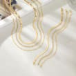 1.9mm 14kt Yellow Gold Figaro-Link Necklace