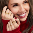 14kt Yellow Gold Paper Clip Link Ring