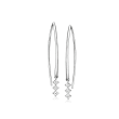 .15 ct. t.w. Diamond Drop Earrings in Sterling Silver
