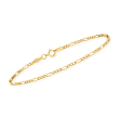 1.9mm 14kt Yellow Gold Figaro-Link Bracelet