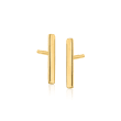 14kt Yellow Gold Jewelry Set: Two Pairs of Stud Earrings