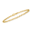 14kt Yellow Gold Oval-Link Bracelet