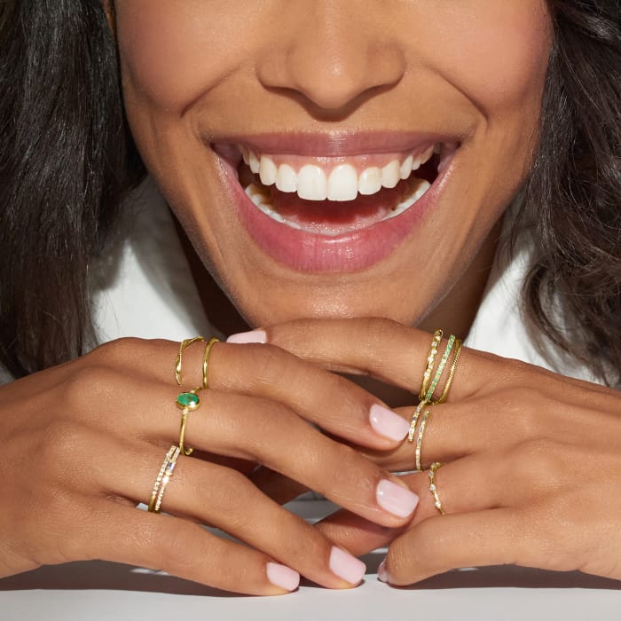 14kt Yellow Gold Roped Ring