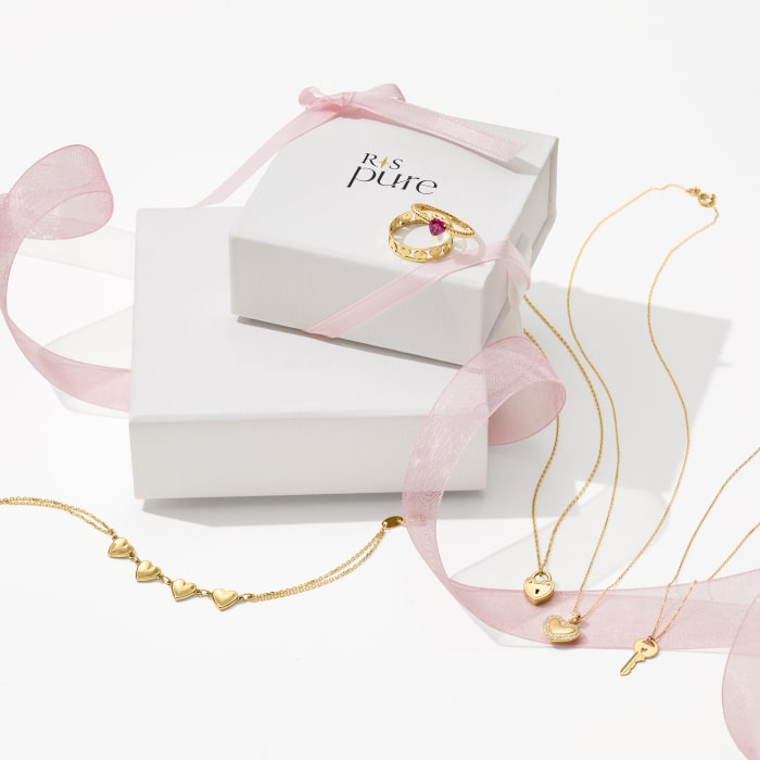 Italian 14kt Yellow Gold Heart Ring