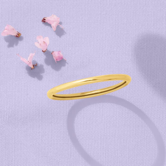 Italian 14kt Yellow Gold Ring