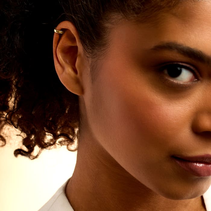 14kt Yellow Gold Single Ear Cuff