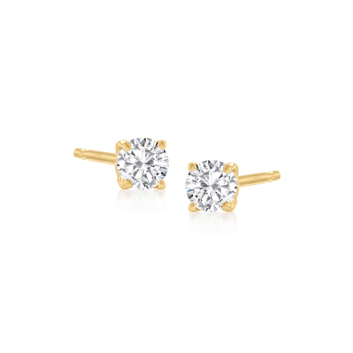 .15 ct. t.w. Diamond Stud Earrings in 14kt Yellow Gold
