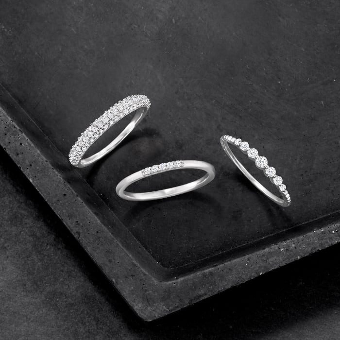.20 ct. t.w. Diamond Ring in Sterling Silver
