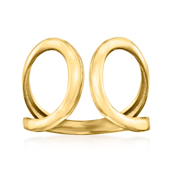 14kt Yellow Gold Open-Space Ring